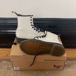 White Doc Martens Boots